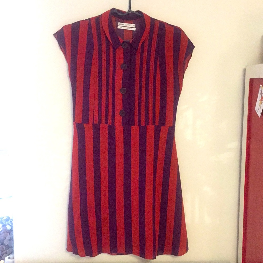 Urban Outfitters Striped Skater Dress